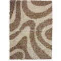 Polyester Viskose Shaggy Teppich mit Design